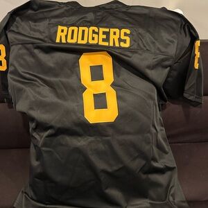 Steelers Aaron Rodgers Black Jersey Adult Size XXL
